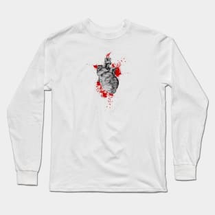 Bloody Heart Long Sleeve T-Shirt
